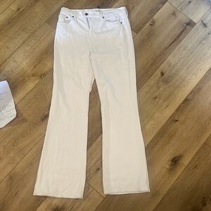 NEVER WORN PISTOLA white jeans size 26